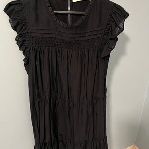 Esprit navy blue baby doll dress